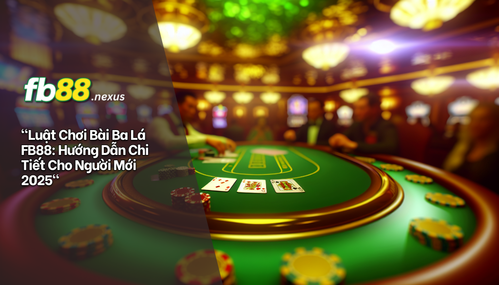Luật Chơi Bài Ba Lá FB88 - Hướng Dẫn Chi Tiết Từ Cơ Bản Đến Nâng Cao 4 Luật chơi bài ba lá fb88