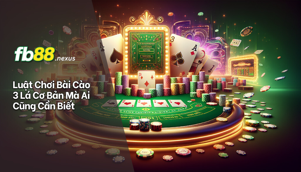 Bài cào 3 lá – Hướng dẫn chi tiết từ luật chơi đến các mẹo chuyên sâu 3 Luật chơi bài cào 3 lá cơ bản mà ai cũng cần biết.