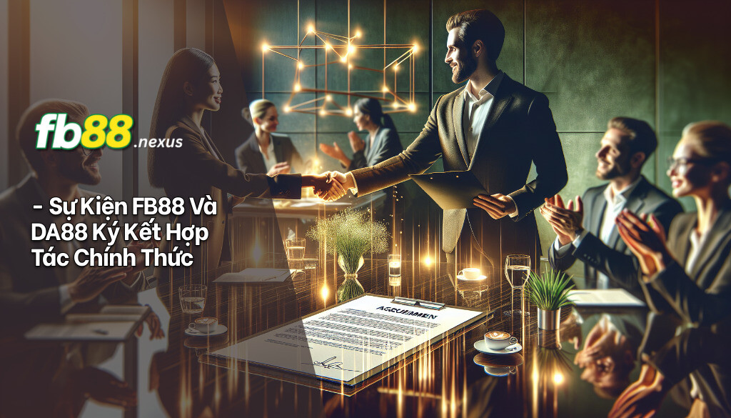 FB88 Hợp Tác Cùng DA88: Sự Kết Hợp Định Hình Tương Lai Ngành Cá Cược Trực Tuyến 3 Sự kiện FB88 và DA88 ký kết hợp tác chính thức.