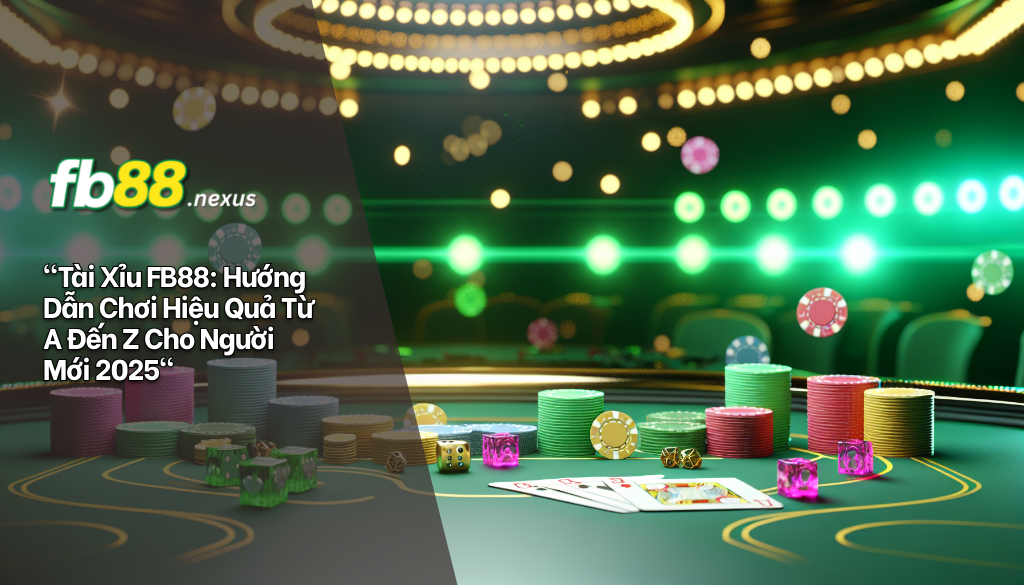 Tài xỉu FB88 - Hướng Dẫn Chi Tiết Và Mẹo Chiến Thắng Năm 2025 5 Tài xỉu FB88 - hướng dẫn chơi hiệu quả từ A đến Z cho người mới 2025