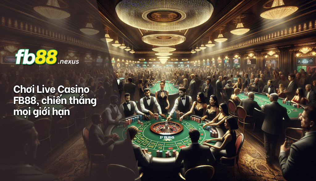 Live Casino FB88 3 Chơi live casino FB88 - Chiến thắng mọi giới hạn