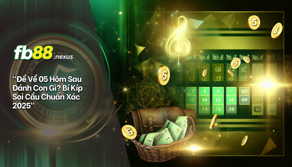 Đề về 05 hôm sau đánh con gì? Bí kíp soi cầu và chọn số chính xác nhất 5 Đề về 05 hôm sau đánh con gì? Bí kíp soi cầu chuẩn xác 2025.