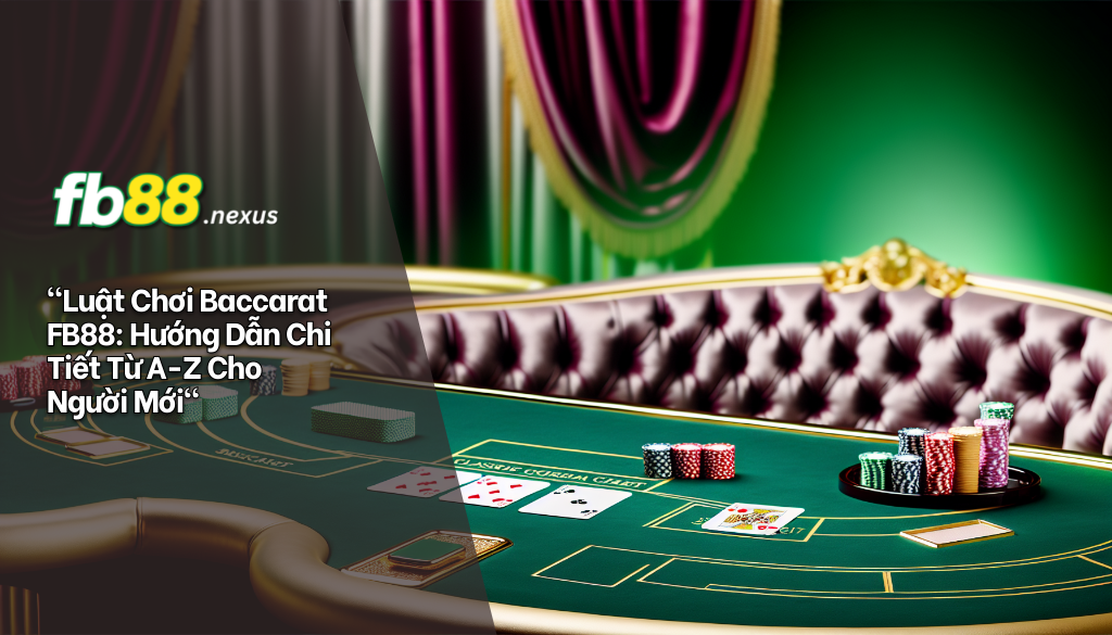 Luật chơi Baccarat FB88 - Hướng dẫn chi tiết để trở thành cao thủ 5 Luật chơi Baccarat fb88 - Hướng dẫn chi tiết cho người mới