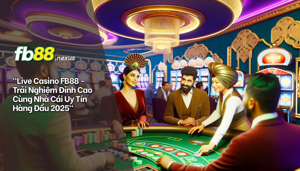 Live Casino FB88 4 Live casino Fb88 - Trải nghiệm đỉnh cao cùng nhà cái uy tín hàng đầu 2025