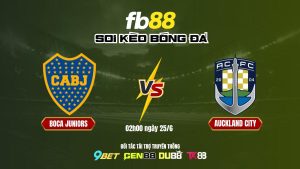 Soi Kèo Boca Juniors Vs Auckland City Fb88